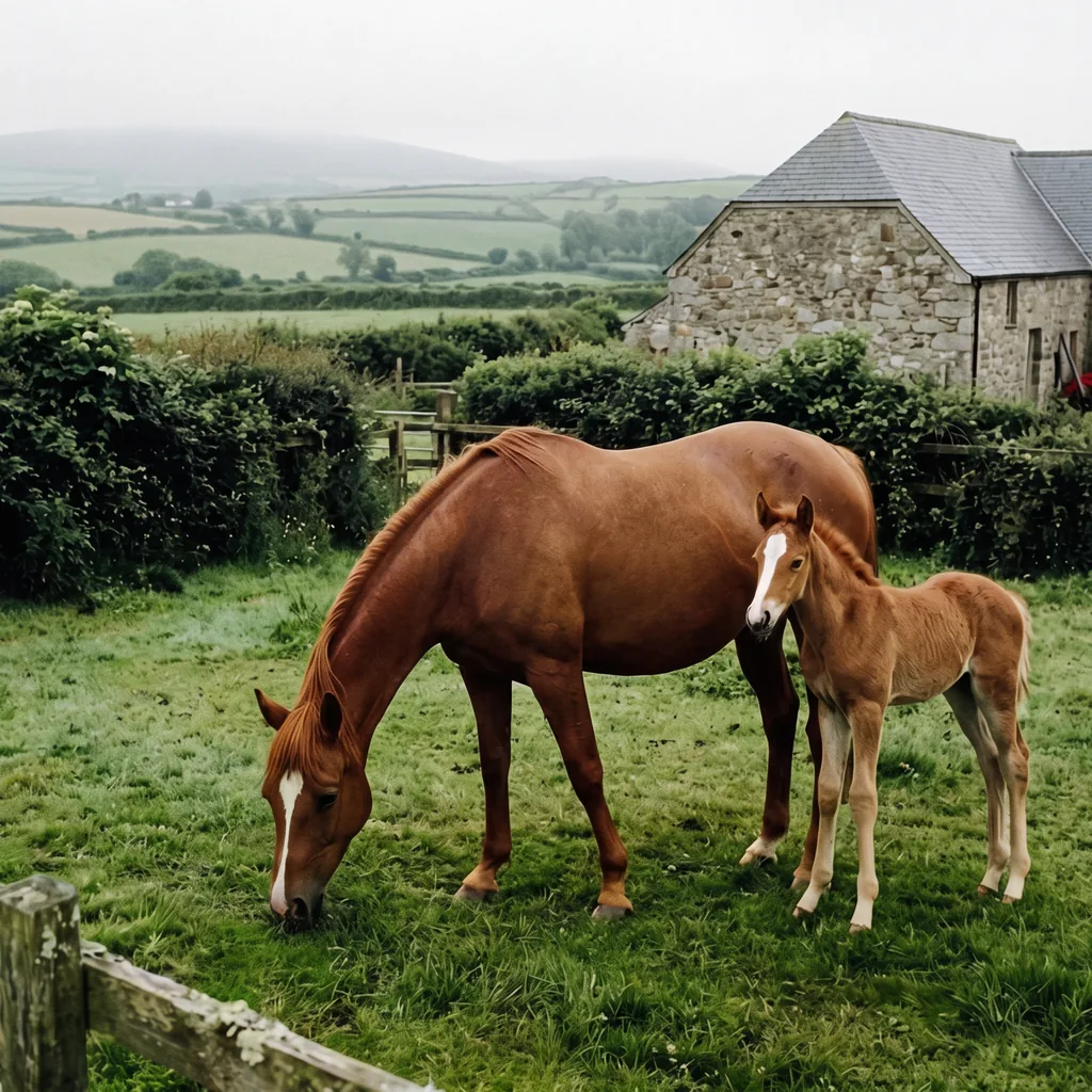 Élevage de chevaux au La Boissière Périgord, Lalinde