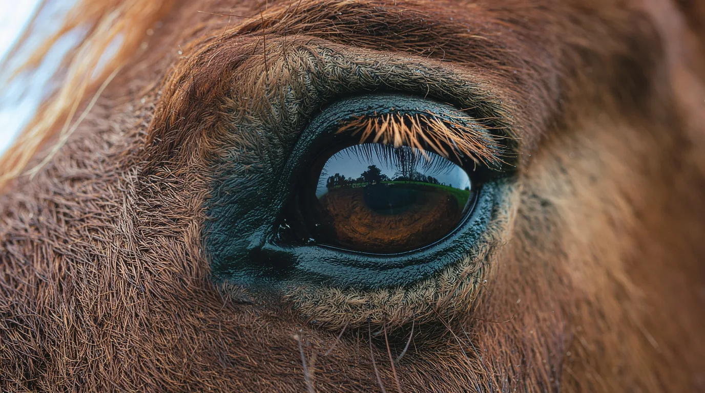 Un regard de cheval au La Boissière Périgord, Lalinde